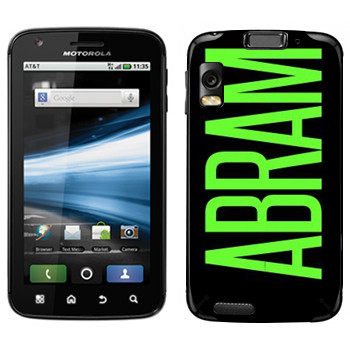   «Abram»   Motorola MB860 Atrix 4G