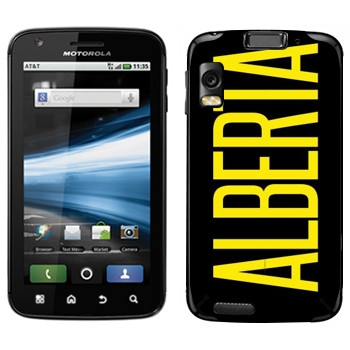   «Alberta»   Motorola MB860 Atrix 4G