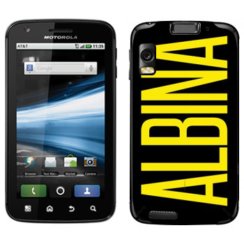   «Albina»   Motorola MB860 Atrix 4G