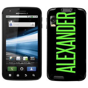   «Alexander»   Motorola MB860 Atrix 4G