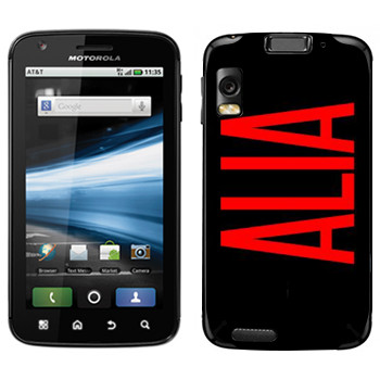   «Alia»   Motorola MB860 Atrix 4G