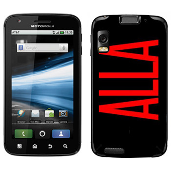   «Alla»   Motorola MB860 Atrix 4G