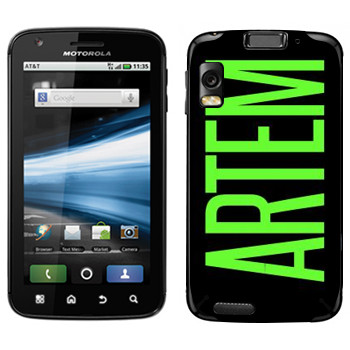   «Artem»   Motorola MB860 Atrix 4G