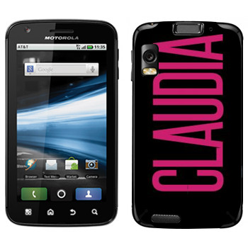   «Claudia»   Motorola MB860 Atrix 4G