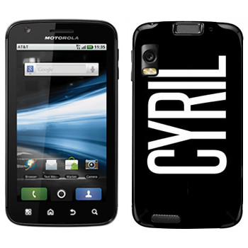   «Cyril»   Motorola MB860 Atrix 4G