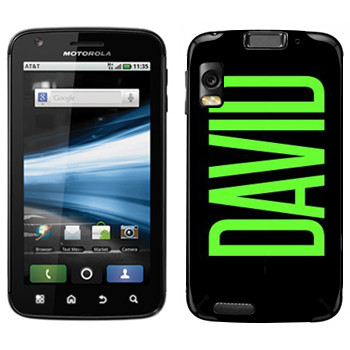   «David»   Motorola MB860 Atrix 4G