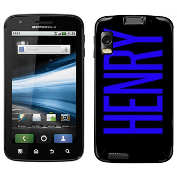   «Henry»   Motorola MB860 Atrix 4G