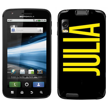   «Julia»   Motorola MB860 Atrix 4G