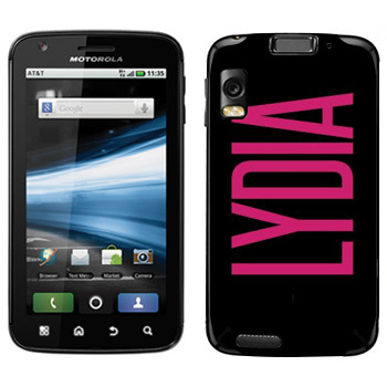   «Lydia»   Motorola MB860 Atrix 4G
