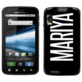   «Mariya»   Motorola MB860 Atrix 4G