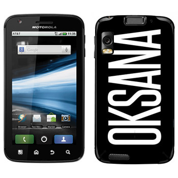   «Oksana»   Motorola MB860 Atrix 4G