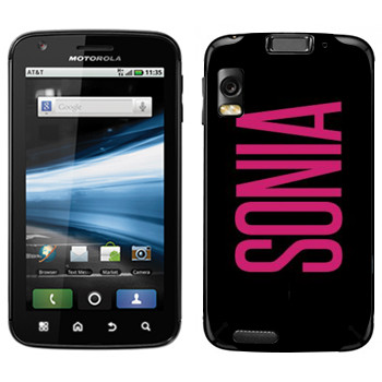   «Sonia»   Motorola MB860 Atrix 4G