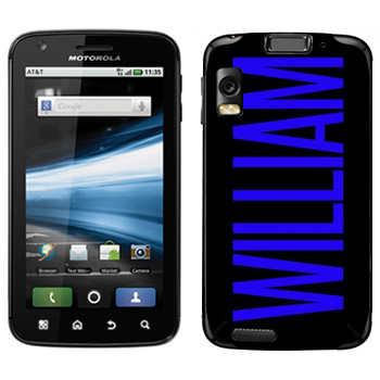   «William»   Motorola MB860 Atrix 4G