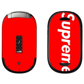   «Supreme   »   Motorola U6 Pebl