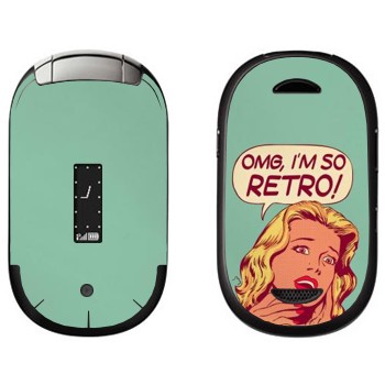   «OMG I'm So retro»   Motorola U6 Pebl
