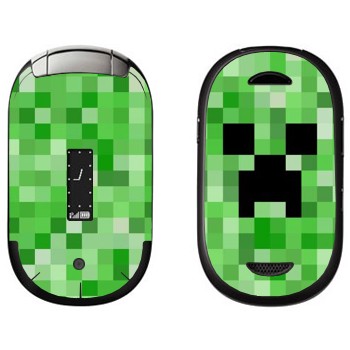   «Creeper face - Minecraft»   Motorola U6 Pebl