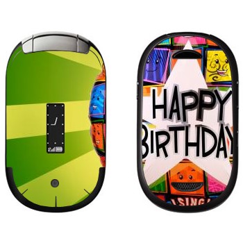   «  Happy birthday»   Motorola U6 Pebl