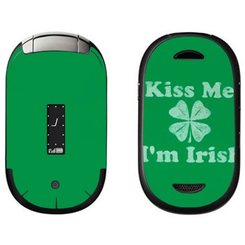   «Kiss me - I'm Irish»   Motorola U6 Pebl