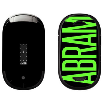   «Abram»   Motorola U6 Pebl