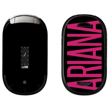   «Ariana»   Motorola U6 Pebl