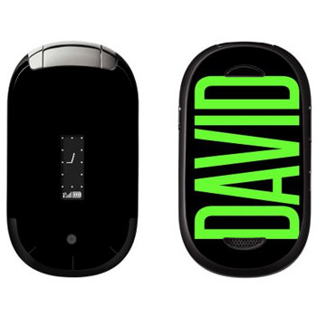   «David»   Motorola U6 Pebl