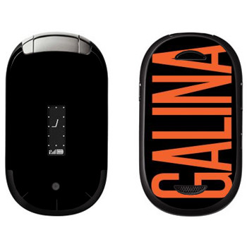   «Galina»   Motorola U6 Pebl