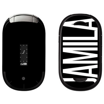  «Jamila»   Motorola U6 Pebl
