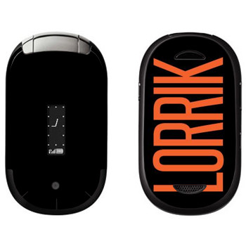  «Lorrik»   Motorola U6 Pebl