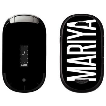  «Mariya»   Motorola U6 Pebl