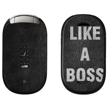   « Like A Boss»   Motorola U6 Pebl