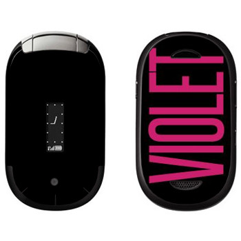   «Violet»   Motorola U6 Pebl
