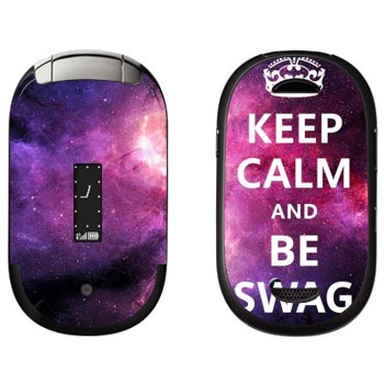   «Keep Calm and be SWAG»   Motorola U6 Pebl