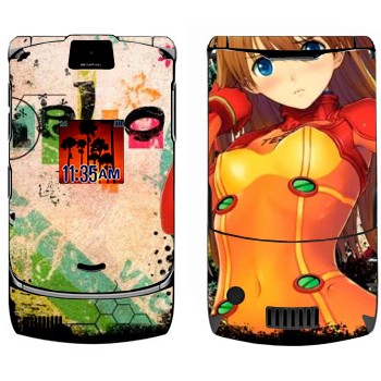   «Asuka Langley Soryu - »   Motorola V3i Razr