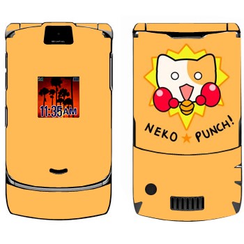   «Neko punch - Kawaii»   Motorola V3i Razr