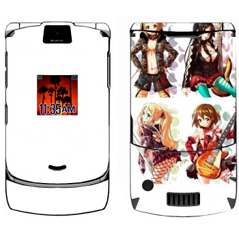   « ,  ,  ,   - K-on»   Motorola V3i Razr