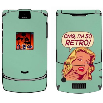   «OMG I'm So retro»   Motorola V3i Razr