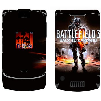   «Battlefield: Back to Karkand»   Motorola V3i Razr