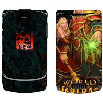   «Blood Elves  - World of Warcraft»   Motorola V3i Razr