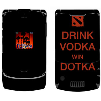   «Drink Vodka With Dotka»   Motorola V3i Razr