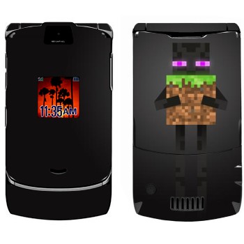   «Enderman - Minecraft»   Motorola V3i Razr