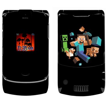   «Minecraft»   Motorola V3i Razr