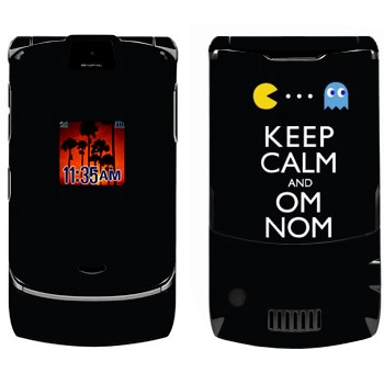   «Pacman - om nom nom»   Motorola V3i Razr