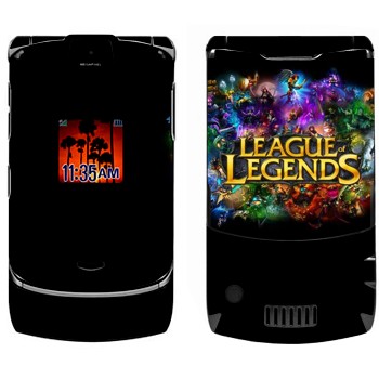   « League of Legends »   Motorola V3i Razr