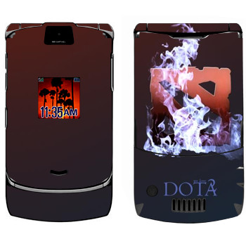   «We love Dota 2»   Motorola V3i Razr