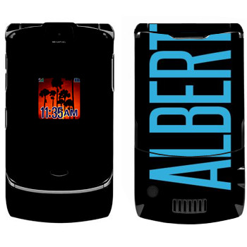   «Albert»   Motorola V3i Razr