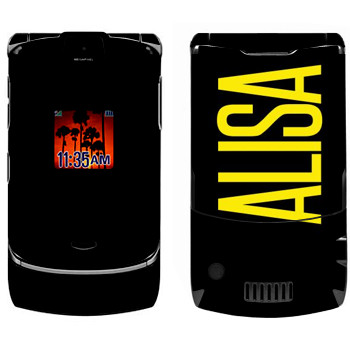   «Alisa»   Motorola V3i Razr