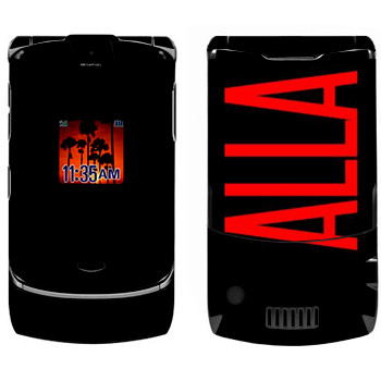   «Alla»   Motorola V3i Razr