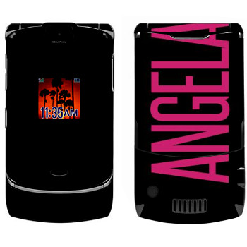   «Angela»   Motorola V3i Razr