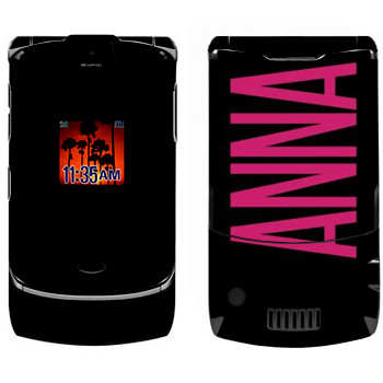   «Anna»   Motorola V3i Razr