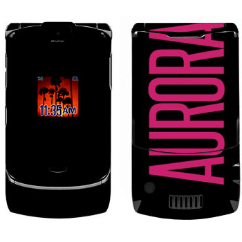   «Aurora»   Motorola V3i Razr